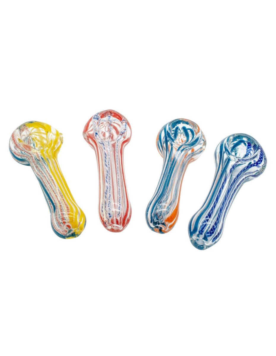 3.5” Heavy Variety Wholesale Glass Pipes <br> 10+ Units